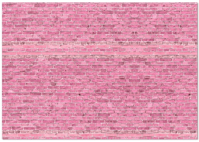 картинка Фотофон «Розовые кирпичики», 70 × 100 см, бумага, 130 г/м от магазина KondiShop