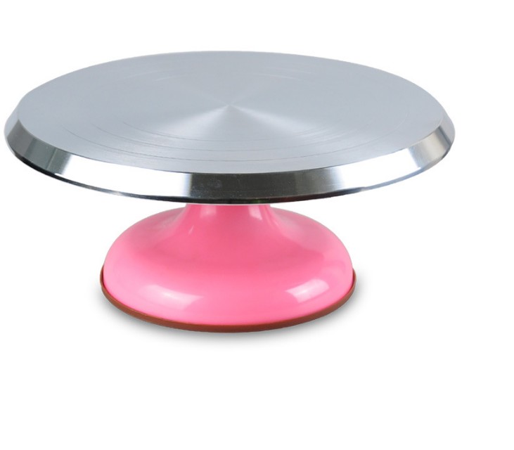 картинка Стол металлический поворотный 31 см Розовый от магазина KondiShop