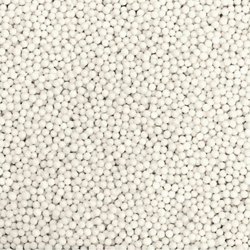 картинка Посыпка сахарная шарики 2 мм белые 100 гр  от магазина KondiShop