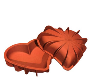 картинка Форма силиконовая для торта  УНИФЛЕКС сердце. Силикомарт от магазина KondiShop