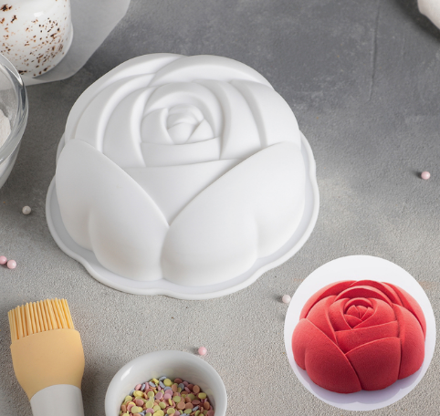 картинка Форма силиконовая Роза 17/5,5 см для торта от магазина KondiShop