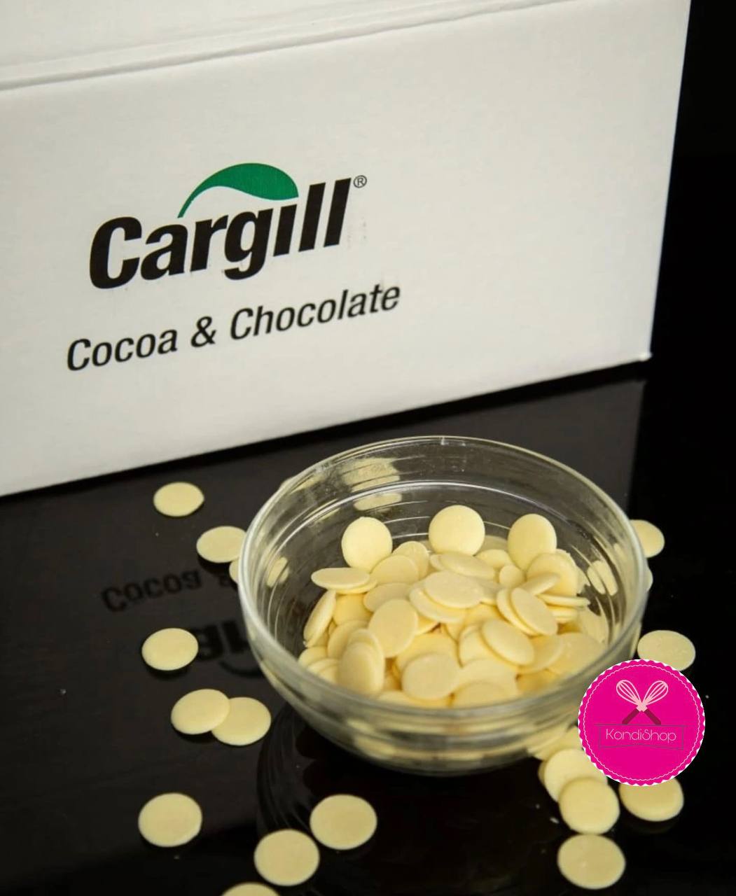 картинка Шоколад Cargill Бельгия Белый 29% 200 гр от магазина KondiShop