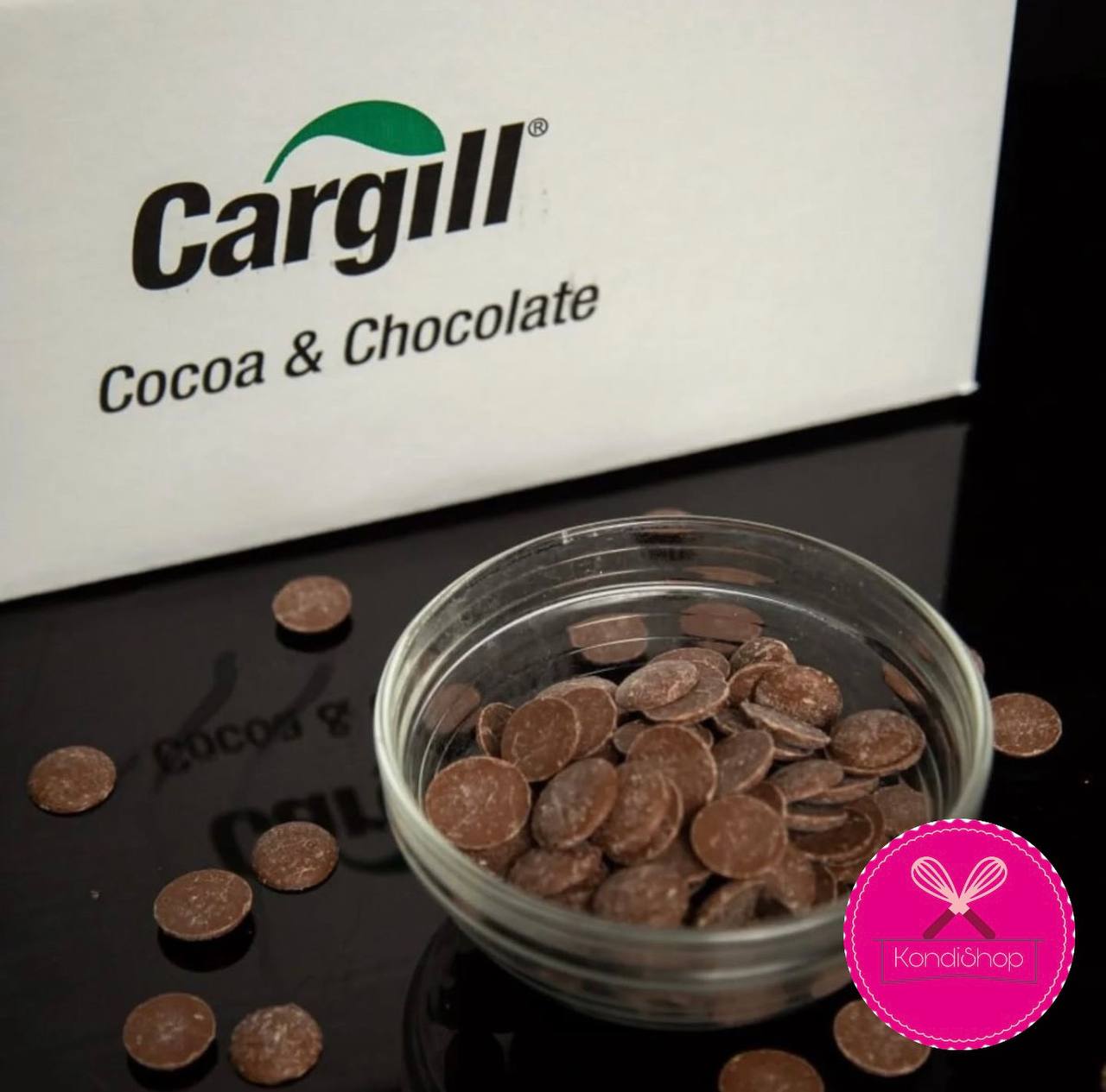 картинка Шоколад Cargill Бельгия Молочный 30 % 200 гр от магазина KondiShop