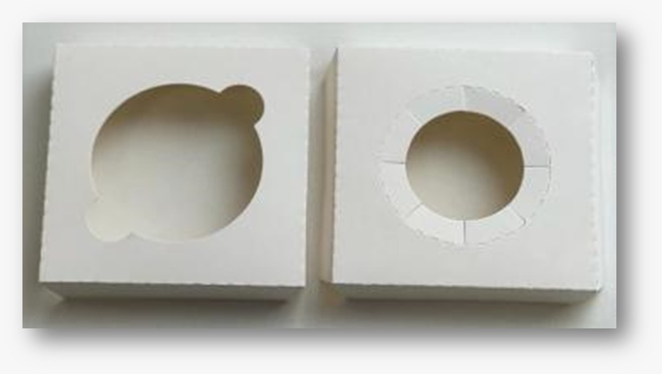 картинка Коробка на 1 капкейк с пластиковой крышкой белая от магазина KondiShop