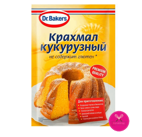 картинка Крахмал кукурузный DR. BAKERS 100 гр от магазина KondiShop