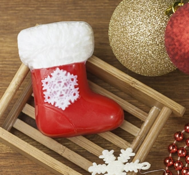 картинка Форма пластиковая "Валенок рождественский" (для шоколада, мастики) от магазина KondiShop