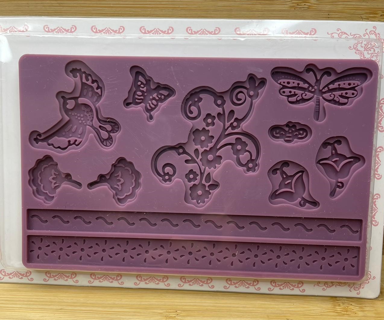 картинка Молд силиконовый Природа 11 в 1  от магазина KondiShop