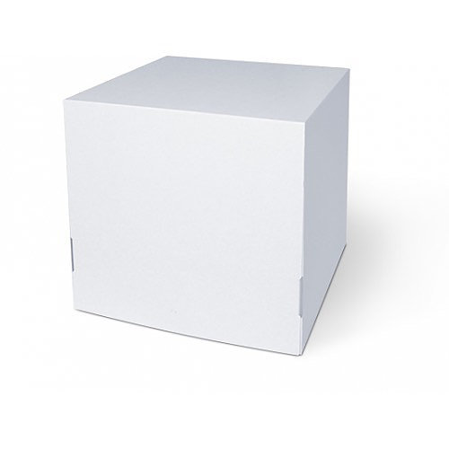 картинка Коробка 30/30/30 без окна 25  ШТ белая для торта от магазина KondiShop