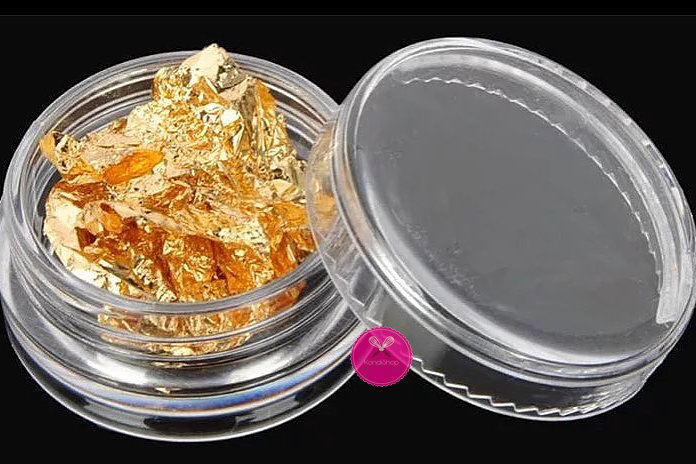 картинка Декоративное золото - баночка (хлопья) от магазина KondiShop