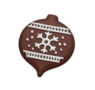 картинка Форма пластиковая Елочный шар для шоколада, мастики от магазина KondiShop