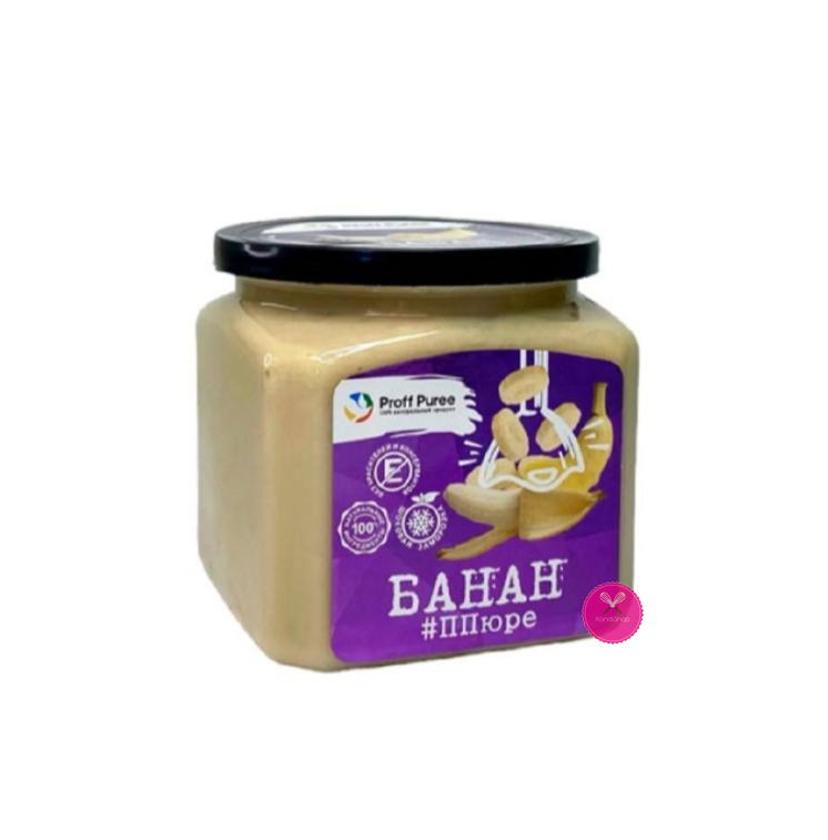 картинка Замороженное пюре Банан 500 гр Proff Puree от магазина KondiShop