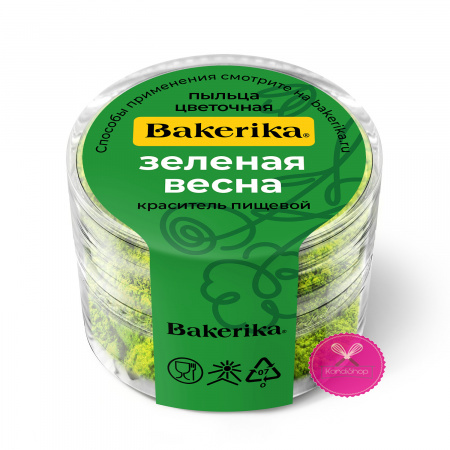 картинка Пыльца для тонирования Зеленая весна Bakerika 4 гр от магазина KondiShop