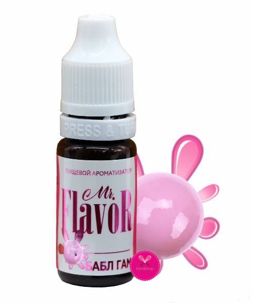 картинка Ароматизатор Mr.Flavor Бабл Гам 10 мл от магазина KondiShop