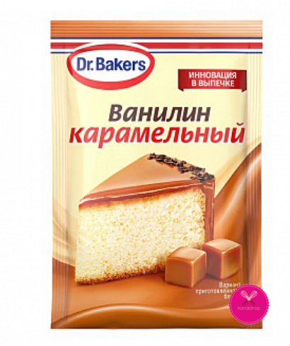 картинка Ванилин карамельный Dr.Bakers, 2 гр от магазина KondiShop