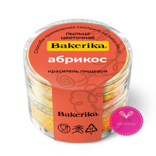 картинка Пыльца для тонирования Абрикос Bakerika 4 гр от магазина KondiShop