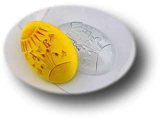 картинка Форма пластиковая  Яйцо ХВ (для шоколада, мастики) от магазина KondiShop
