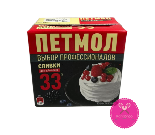 картинка Сливки Петмол 33% 500 грамм  от магазина KondiShop
