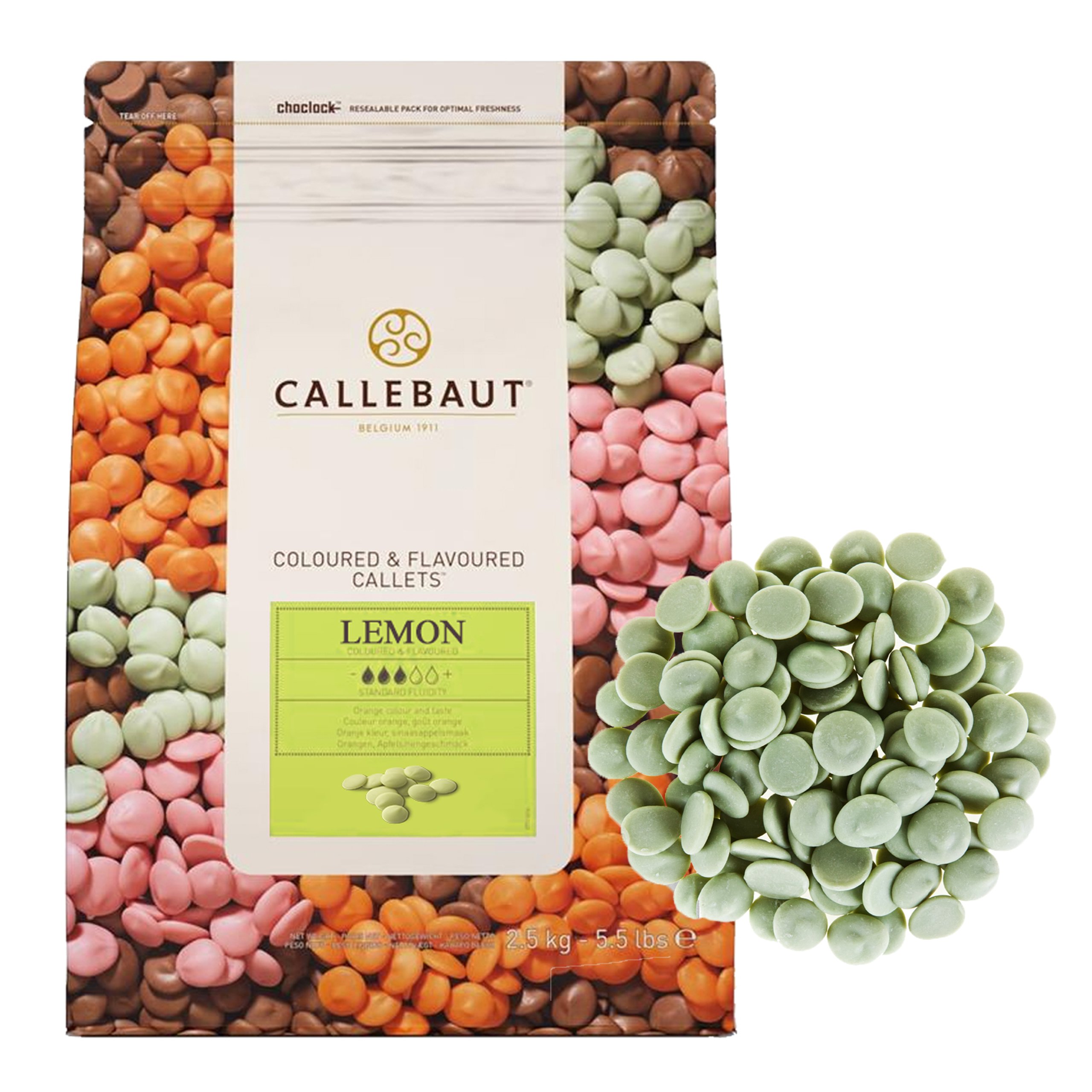 картинка Шоколад Callebaut Lemon Бельгия 210 гр. от магазина KondiShop