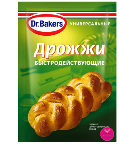 картинка Дрожжи сух. мгновеннодейств. Dr. Bakers 7 гр от магазина KondiShop