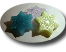 картинка Форма пластиковая "Снежинка морозная" (для шоколада, мастики) от магазина KondiShop