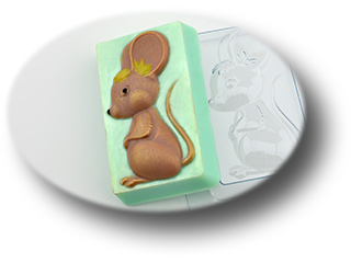 картинка Форма пластиковая  для шоколада "Мышка Прелесть" от магазина KondiShop