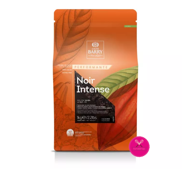картинка Какао-порошок  NOIR INTENSE 10-12% Бельгия 100 гр от магазина KondiShop