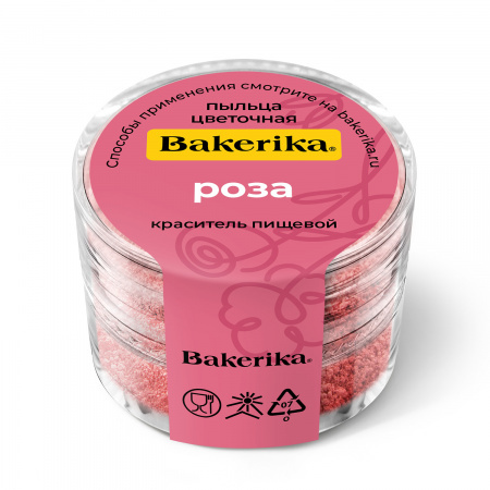 картинка Пыльца для тонирования Роза Bakerika 4 гр от магазина KondiShop