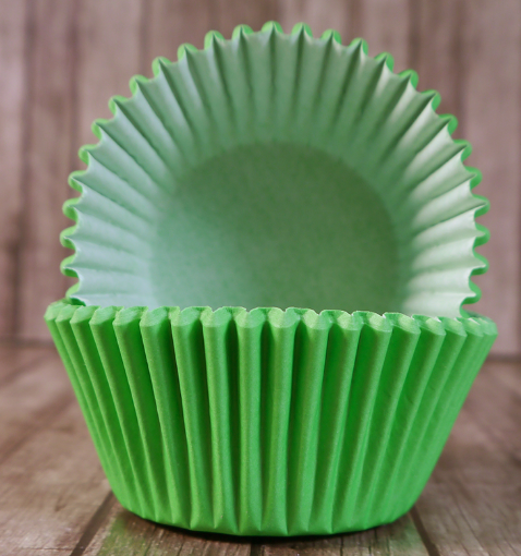 картинка Капсулы для конфет d 2,5 h1,8 зелёные 25 шт от магазина KondiShop