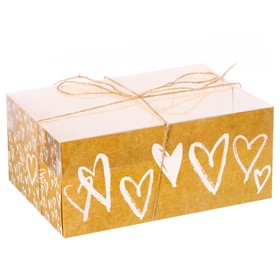 картинка Коробка на 6 капкейков Love от магазина KondiShop