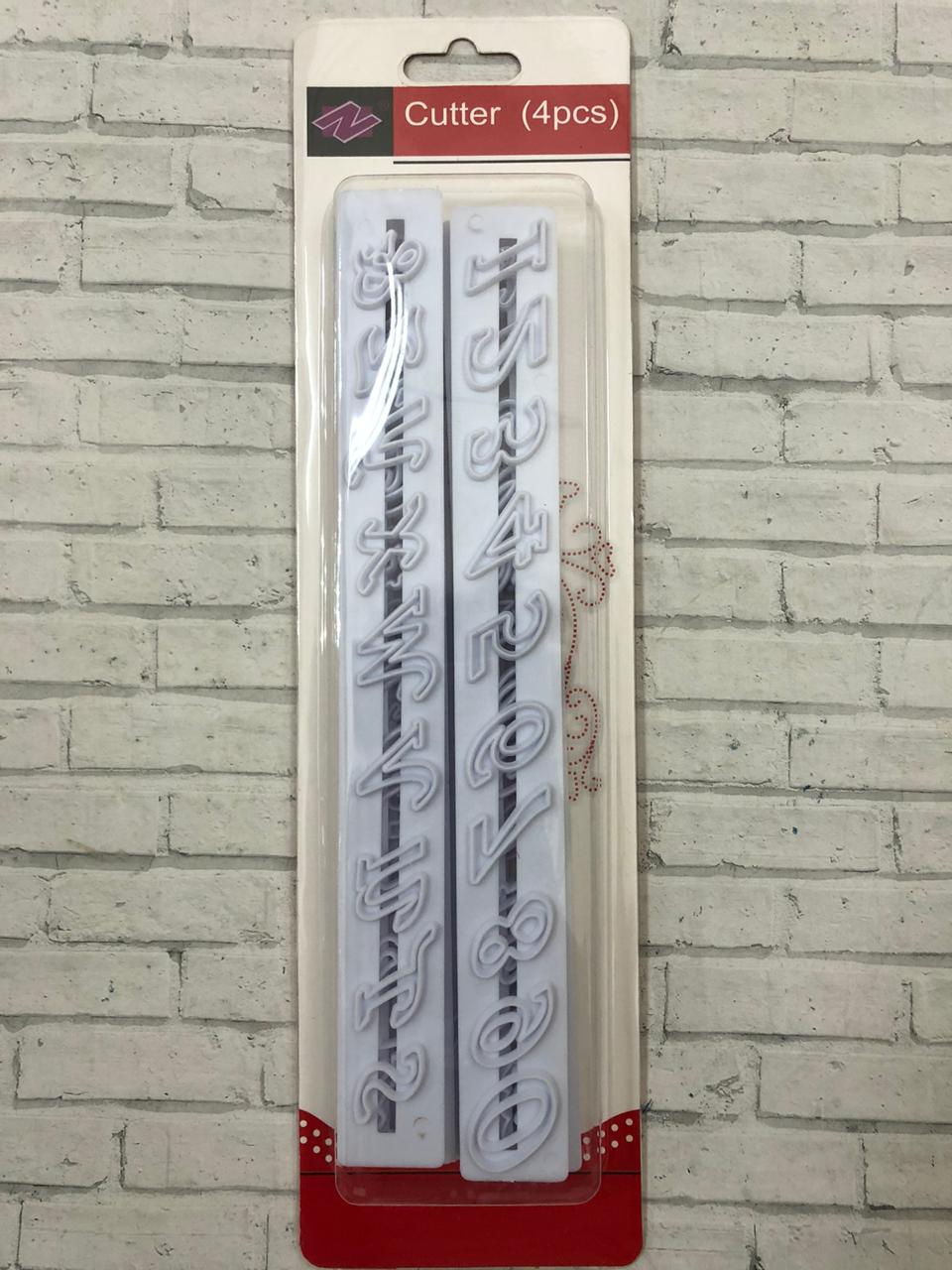 картинка Штамп кондитерский (печать) Алфавит английский и цифры, 2 см от магазина KondiShop