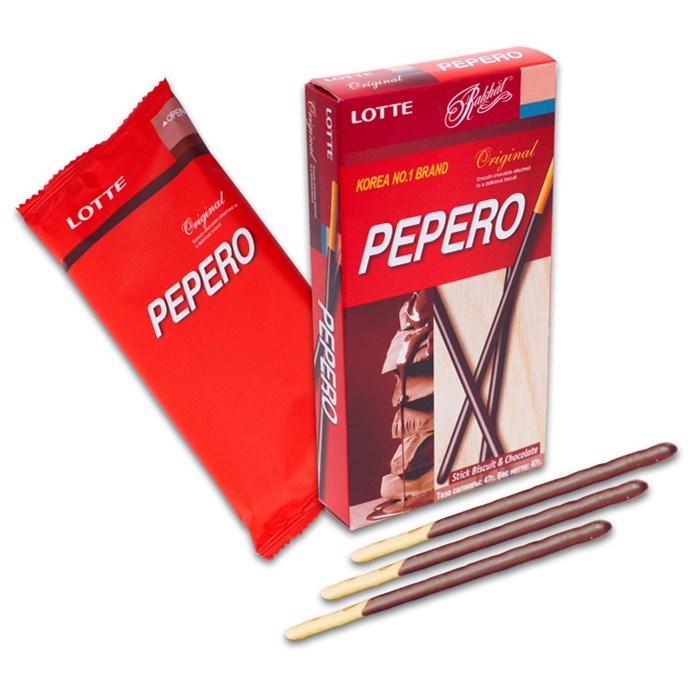 картинка Палочки шоколадные PEPERO Original 47 гр от магазина KondiShop