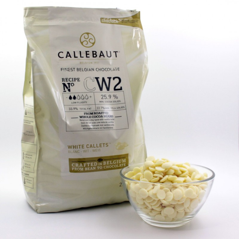 картинка Шоколад белый Callebaut 25,9% Бельгия 200 гр от магазина KondiShop