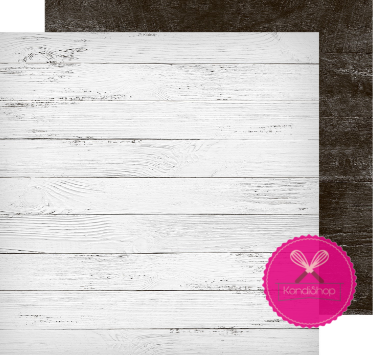 картинка Фотофон двусторонний « Доски белые‒доски черные », 45/45 см картон от магазина KondiShop