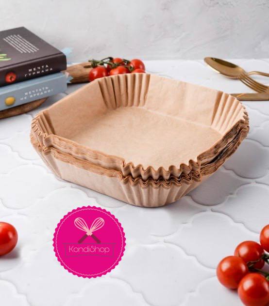 картинка Пергаментная бумага для аэрогриля 20 см 100 шт от магазина KondiShop