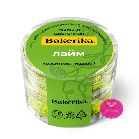 картинка Пыльца для тонирования Лайм Bakerika 4 гр от магазина KondiShop