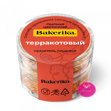 картинка Пыльца для тонирования Терракотовый Bakerika 4 гр от магазина KondiShop