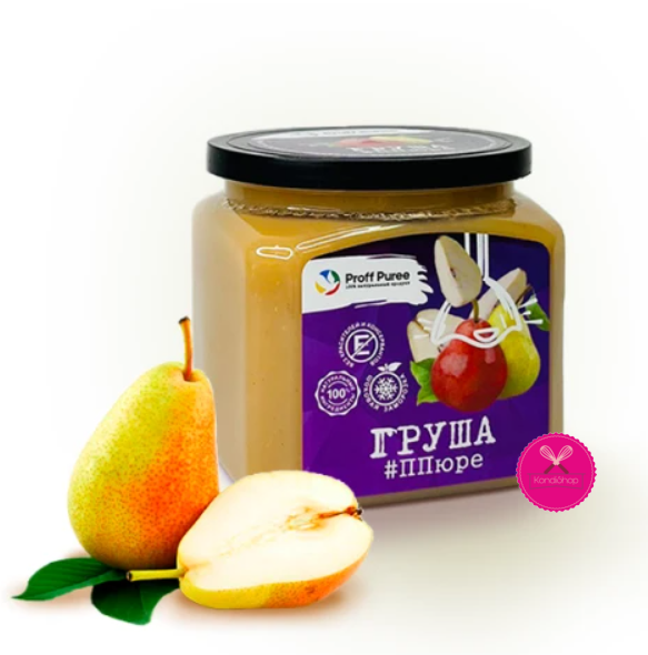 картинка Замороженное пюре Груша 500 гр Proff Puree от магазина KondiShop