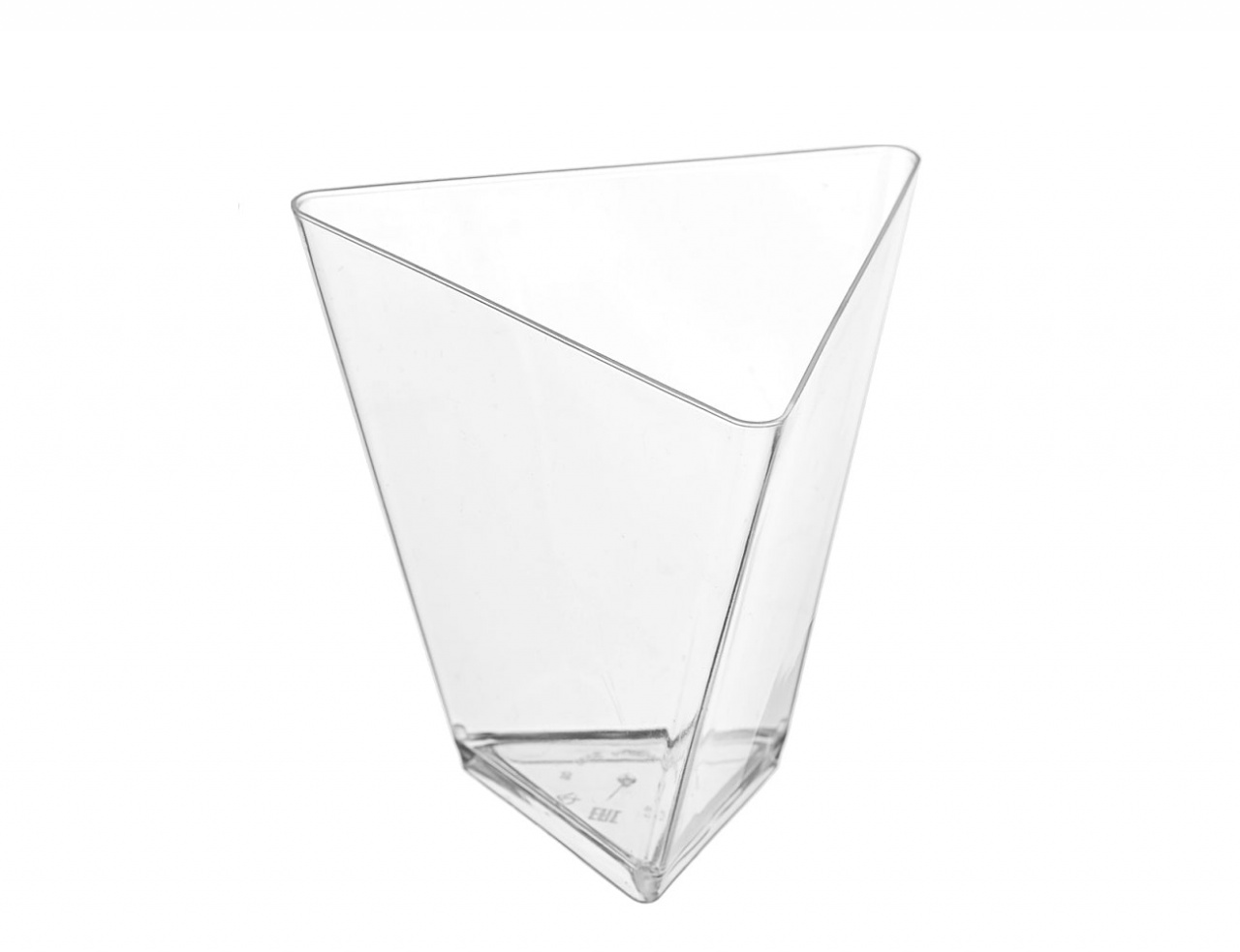 картинка Креманка под трайфлы  70 мл (пластиковая) треугольник от магазина KondiShop