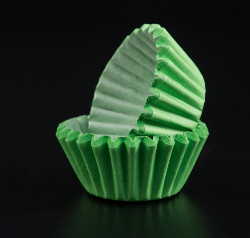картинка Капсулы для конфет d 3 h 2,3 зелёные 22-23 шт от магазина KondiShop